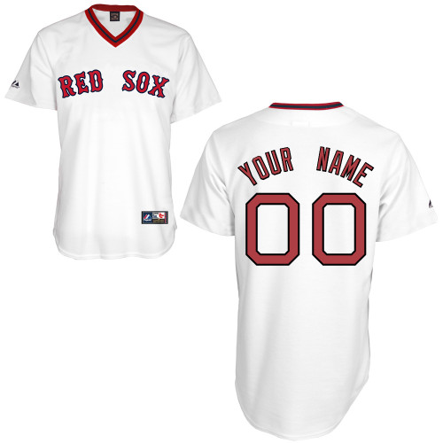 Customized Boston Red Sox Baseball Jersey-Women's Authentic Home Alumni Association MLB Jersey